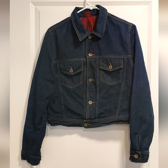 AGOLDE jeans jacket early 1990s true vintage size Medium - Picture 1 of 5